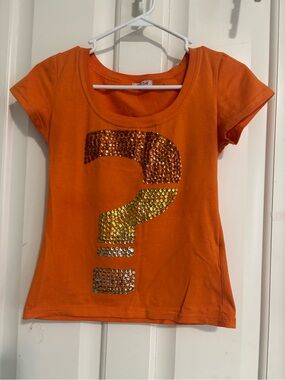 Designer trendy evening top high quality Small size. Women’s rhinestone top